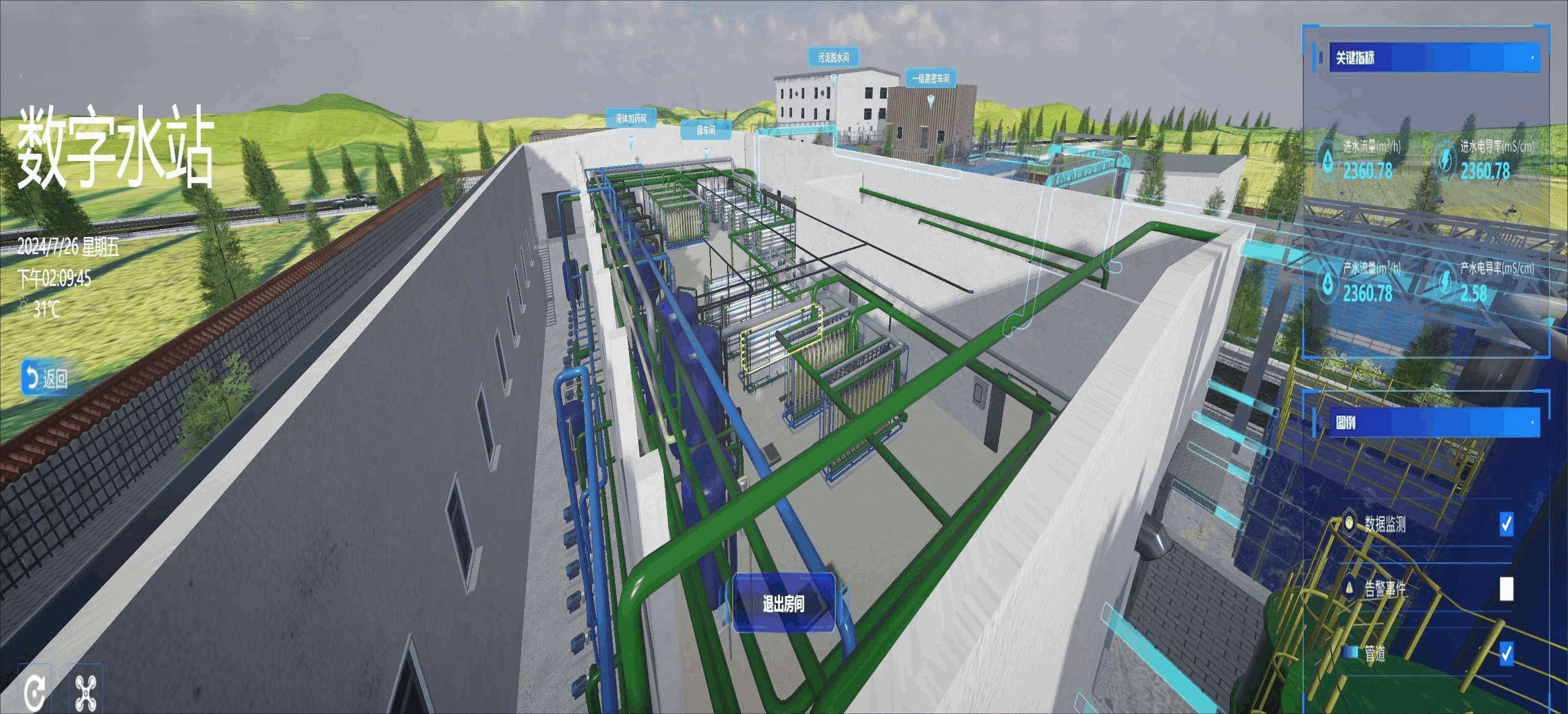 BIM數字水站運維